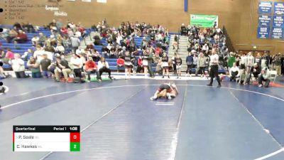 105 lbs Quarterfinal - Piper Seale, Ridgeline vs Chrissa Hawkes, Bear River Junior High