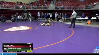 170 lbs Round 4 (8 Team) - Seth Scott, Cheyenne East vs Julius Wagner-Alley, Gretna