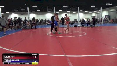 102 lbs Semis & 1st Wrestleback (8 Team) - Caleb Kirk, Louisiana vs Tobias Guillen, Idaho