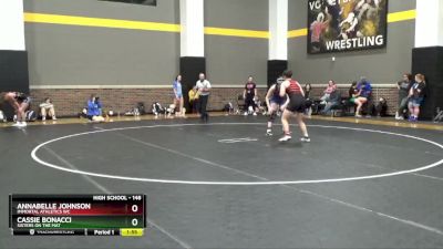 148 lbs Cons. Semi - Cassie Bonacci, Sisters On The Mat vs Annabelle Johnson, Immortal Athletics WC