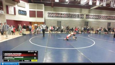 65 lbs Semifinal - Marshall Hammond, Olympus-Skyline vs Jackson Maynard, Northside Wrestling Club