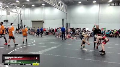 106 lbs Placement (4 Team) - Brennan Sprague, Empire vs Nick Horton, Steller Trained Black Sun