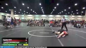 120 lbs Round 4 (8 Team) - Landon Higginbotham, Kame Style vs Blaine Reed, Citrus WC