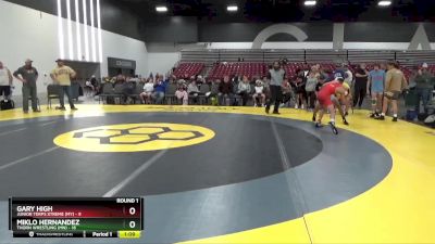 119 lbs Round 1 (8 Team) - Miklo Hernandez, Thorn Wrestling (MN) vs Gary High, Junior Terps Xtreme (MY)