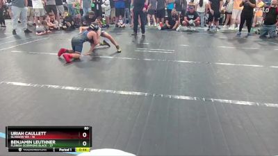 80 lbs Round 8 (10 Team) - Benjamin Leuthner, Florida Scorpions Black vs Uriah Caullett, Glasgow WA