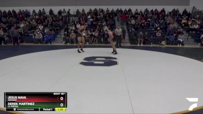 215 lbs Champ. Round 1 - Derek Martinez, La Mirada vs Jesus Nava, Anaheim