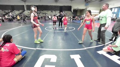 96 lbs Rr Rnd 6 - Mia Henckel, CT Whale14UG vs Hadley Heaster, MGW Bullsharks