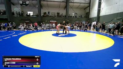 165 lbs Champ. Round 1 - Logan Figueroa, WA vs Kash Cobb, ID