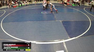 53 lbs Cons. Round 2 - Traceyn Wagoner, Badlands Elite vs Ryder Brindley, Elite Wrestling