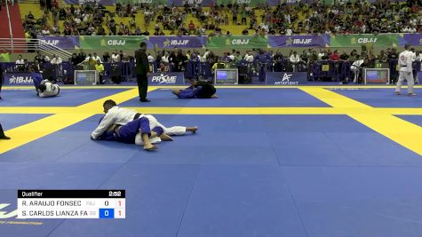 RODRIGO ARAUJO FONSECA vs SYLVIO CARLOS LIANZA FARIA JUNIO 2024 Brasileiro Jiu-Jitsu IBJJF