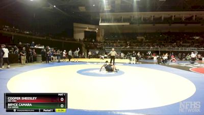 132 lbs Cons. Round 3 - Cooper Sheesley, Del Oro vs Bryce Camara, Elk Grove