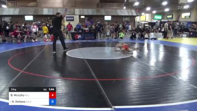 31 kg 7th Place - Beaudin Murphy, Billings Wrestling Club vs Ryker Rollans, Gold Rush Wrestling