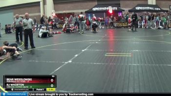 92 lbs Round 1 (6 Team) - Bear Wesolowski, Panhandle All-Stars vs RJ Whorton, Carolina Hammer Squad