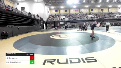 120 lbs Round Of 64 - Jameson Burns, Benedictine Prep vs Maddox Preskitt, Bishop Lynch High School