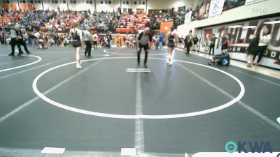 115 lbs Rr Rnd 1 - Gabrielle Bevenue, R.A.W. vs Madyn Novosad, R.A.W.