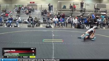 78 lbs Round 3 (6 Team) - Aaron Prize, SAW vs Joshua Sanders, Untouchables-Olympia