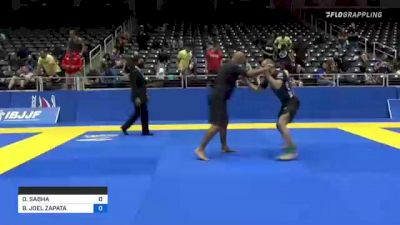 OMAR SABHA vs BENJAMIN JOEL ZAPATA 2021 World IBJJF Jiu-Jitsu No-Gi Championship