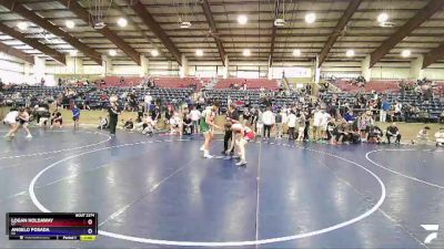 182 lbs 3rd Place Match - Logan Holdaway, UT vs Angelo Posada, CA