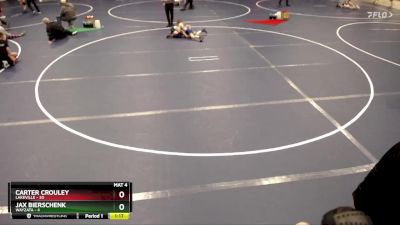 72 lbs Semis & 1st Wrestleback (8 Team) - Carter Crouley, Lakeville vs JAX Bierschenk, Wayzata