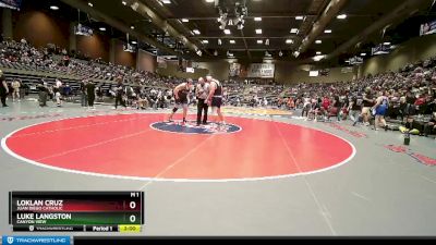 Champ. Round 1 - Luke Langston, Canyon View vs Loklan Cruz, Juan Diego Catholic