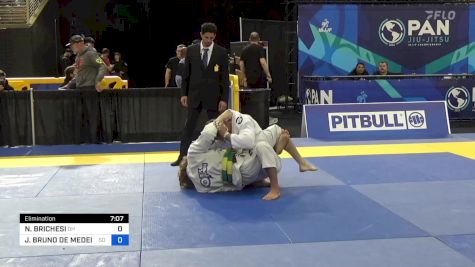 NICHOLAS BRICHESI vs JEFERSON BRUNO DE MEDEIROS 2024 Pan Jiu Jitsu IBJJF Championship