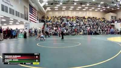 165 lbs Champ. Round 2 - Trevor Durham, SPRINGFIELD(Akron) vs Parker Jones, REVERE