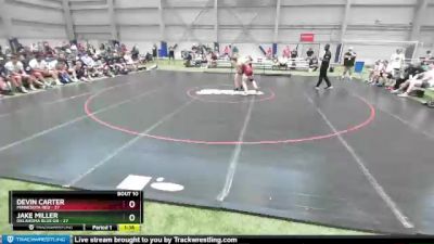 132 lbs 2nd Wrestleback (8 Team) - Devin Carter, Minnesota Red vs Jake Miller, Oklahoma Blue GR