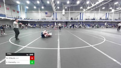 174 lbs Consi Of 8 #1 - Nolan O'Boyle, Unattached-North Carolina vs Corey Connolly, Long Island U