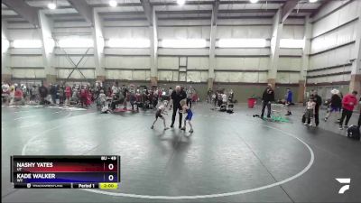 49 lbs Quarterfinal - Nashy Yates, UT vs Kade Walker, WY