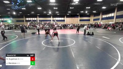 126 lbs Round Of 32 - Nathan Gugelman II, Afwc vs Julian Mendoza, Servite