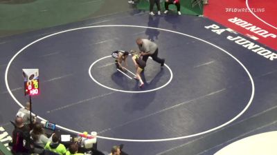 91 lbs Semifinal - Violet Weber, Mt Lebanon vs Xuan Graham, Southern Lehigh