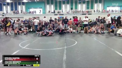 92 lbs Cons. Round 1 - Colton Bennett, Lake Gibson Braves vs Steven Martin, Eagle Empire