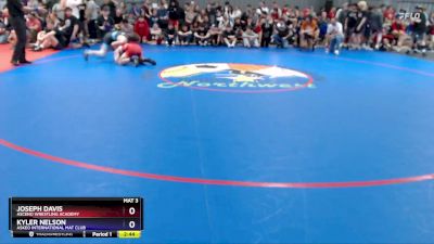 132 lbs Champ. Round 1 - Joseph Davis, Ascend Wrestling Academy vs Kyler Nelson, Askeo International Mat Club