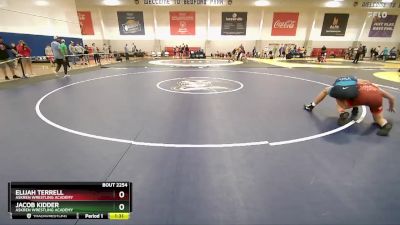 160 lbs Semifinal - Jacob Kidder, Askren Wrestling Academy vs Elijah Terrell, Askren Wrestling Academy