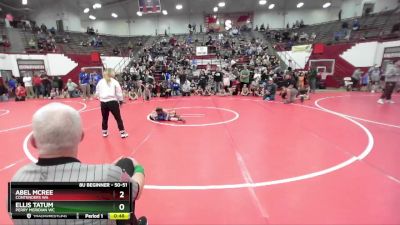 50-51 lbs Round 1 - Ellis Tatum, Perry Meridian WC vs Abel Mcree, Contenders WA