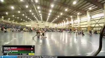 92 lbs Round 4 (6 Team) - Maylee Yancey, Oregon vs Raylynn Woods, Gold Rush