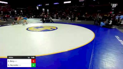 145 lbs Round Of 32 - Anthony Berg, Whitney (SJ) vs Noah Reynolds, Clovis (CS)