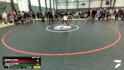 132 lbs Cons. Round 1 - Moises Lopez, OR vs Colby Slover, Washington