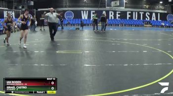 145 lbs Round 3 (8 Team) - Ian Boden, Michigan Monkeys vs Israel Castro, 42 North