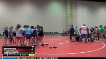 132 lbs Finals (2 Team) - Carina Giangeruso, Wyoming Seminary vs April Kelly, Hammer Chicks