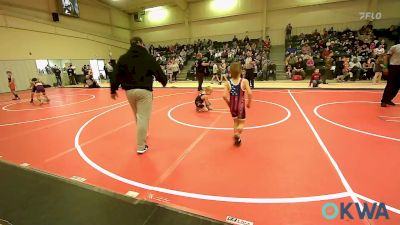 55-58 lbs Rr Rnd 1 - Ryker Byrd, Mcalester Youth Wrestling vs Luke Booher, Honey Badgers Wrestling Club