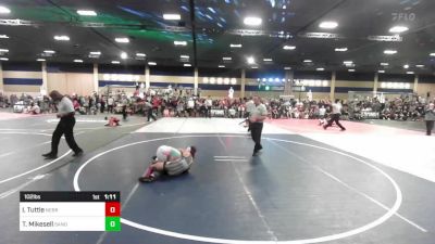 102 lbs Quarterfinal - Isaiah Tuttle, Nebraska Wr Acd vs Tate Mikesell, Sanderson Wr Acd