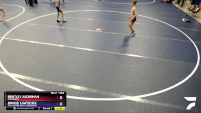 87 lbs Cons. Semi - Bentley Ascheman, Minnesota vs Brodie Lawrence, Stillwater Area Wrestling