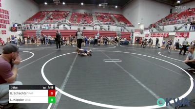 76 lbs Rr Rnd 3 - Brody Schechter, Perry Wrestling Academy vs Liam Kappler, Choctaw Ironman Youth Wrestling