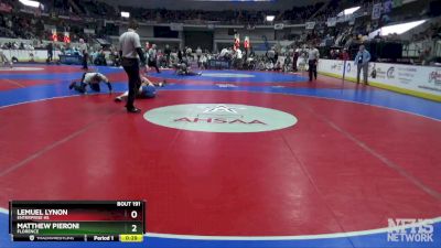 7A 138 lbs Cons. Round 3 - Lemuel Lynon, Enterprise HS vs Matthew Pieroni, Florence