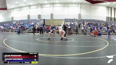 98 lbs Quarterfinal - Jacob Penzkover, WI vs Yefraim Sadchikov, PA