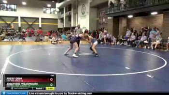 130 lbs Finals (2 Team) - Avery Grim, Grit And Grace vs Josephine Wearmouth, Western Iowa Alpacas