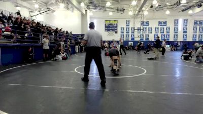 116 lbs Champ. Round 1 - Malia Gregson, Foothill vs Setsianna Kraynak, AB Miller