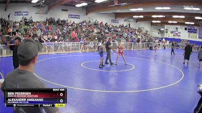 108 lbs 1st Place Match - Ben Pedersen, Rock Of Redmond Wrestling vs Alexander Anguiano, Hillsboro Mat Club