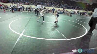 61 lbs Quarterfinal - Paisleigh Carpenter, Midwest City Bombers vs Hagen Byrd, Salina Wrestling Club